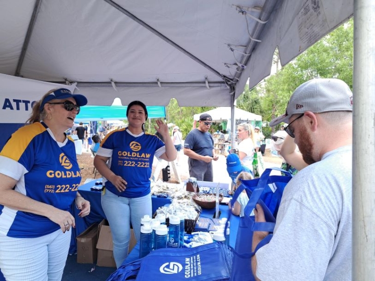 GOLDLAW supports Port St. Lucie Earth Day Celebration!
