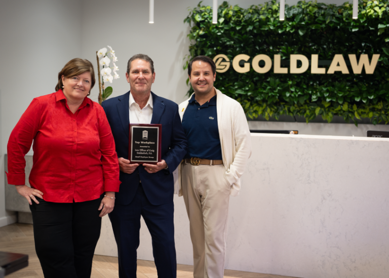 Sun-Sentinel Names GOLDLAW a 2024 Top Workplace