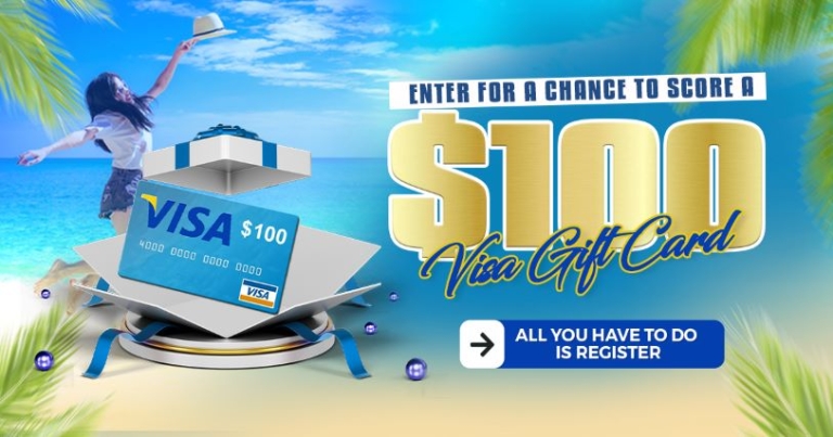 Enter to win a $100 VISA Gift Card!