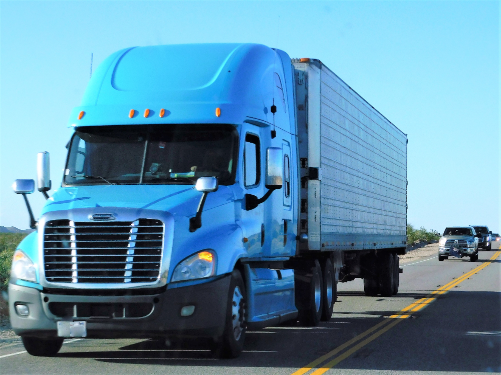 semi truck injury in West Palm Beach