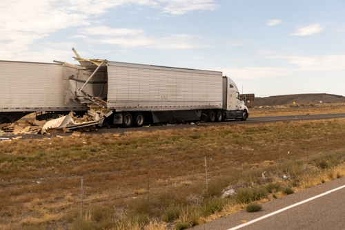 semi truck injuries and delays in West Palm Beach