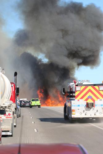 Truck accident in Palm