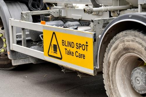 Blind spot in WPB truck accident