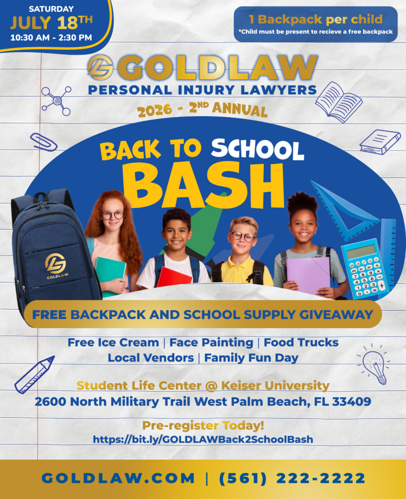 GOLDLAW Back to School Bash!​
