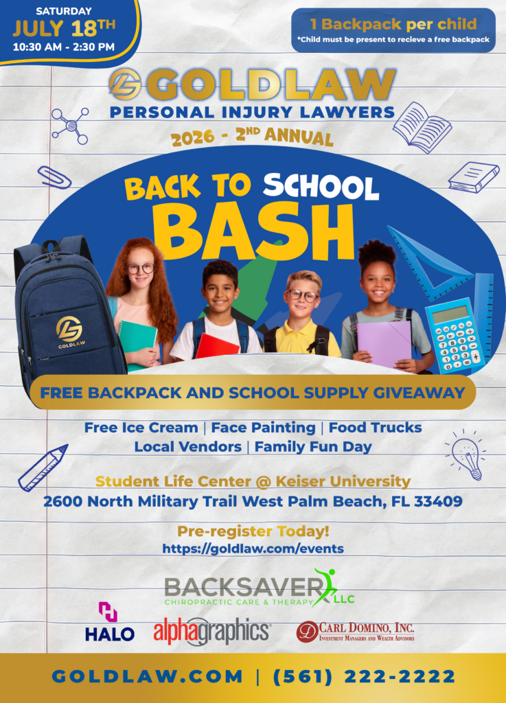 GOLDLAW Back to School Bash!​