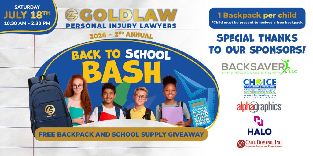 GOLDLAW Back to School Bash!​